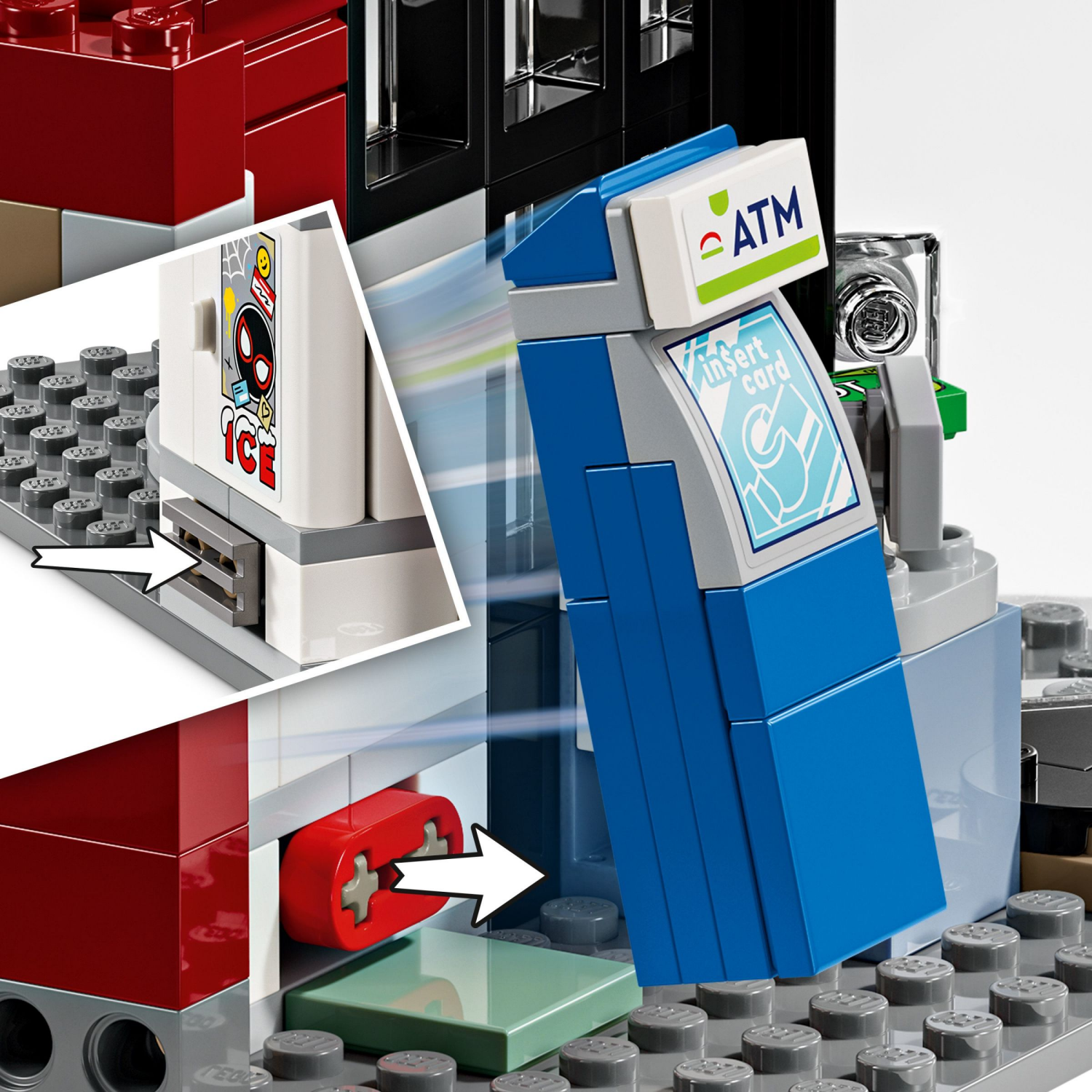 slide 3 of 6, LEGO Marvel Spider-Verse Miles Morales vs. The Spot Building Toy Set 76311, 1 ct