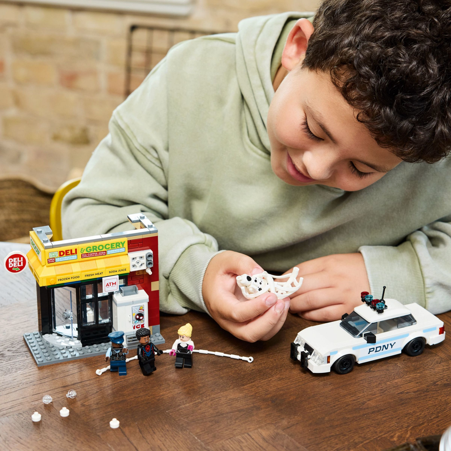 slide 5 of 6, LEGO Marvel Spider-Verse Miles Morales vs. The Spot Building Toy Set 76311, 1 ct