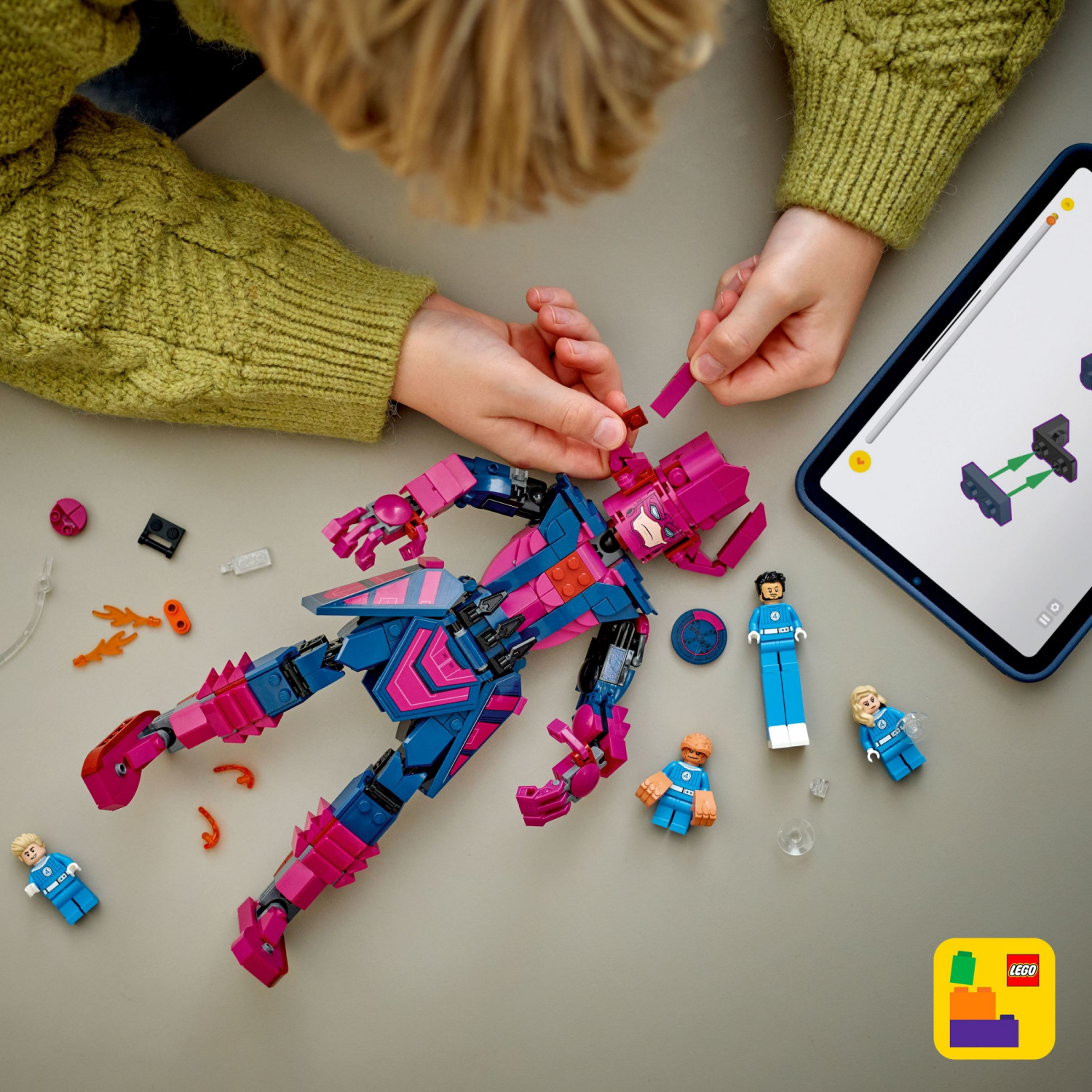 slide 6 of 6, LEGO Marvel Fantastic Four vs. Galactus Construction Figure 76316, 1 ct