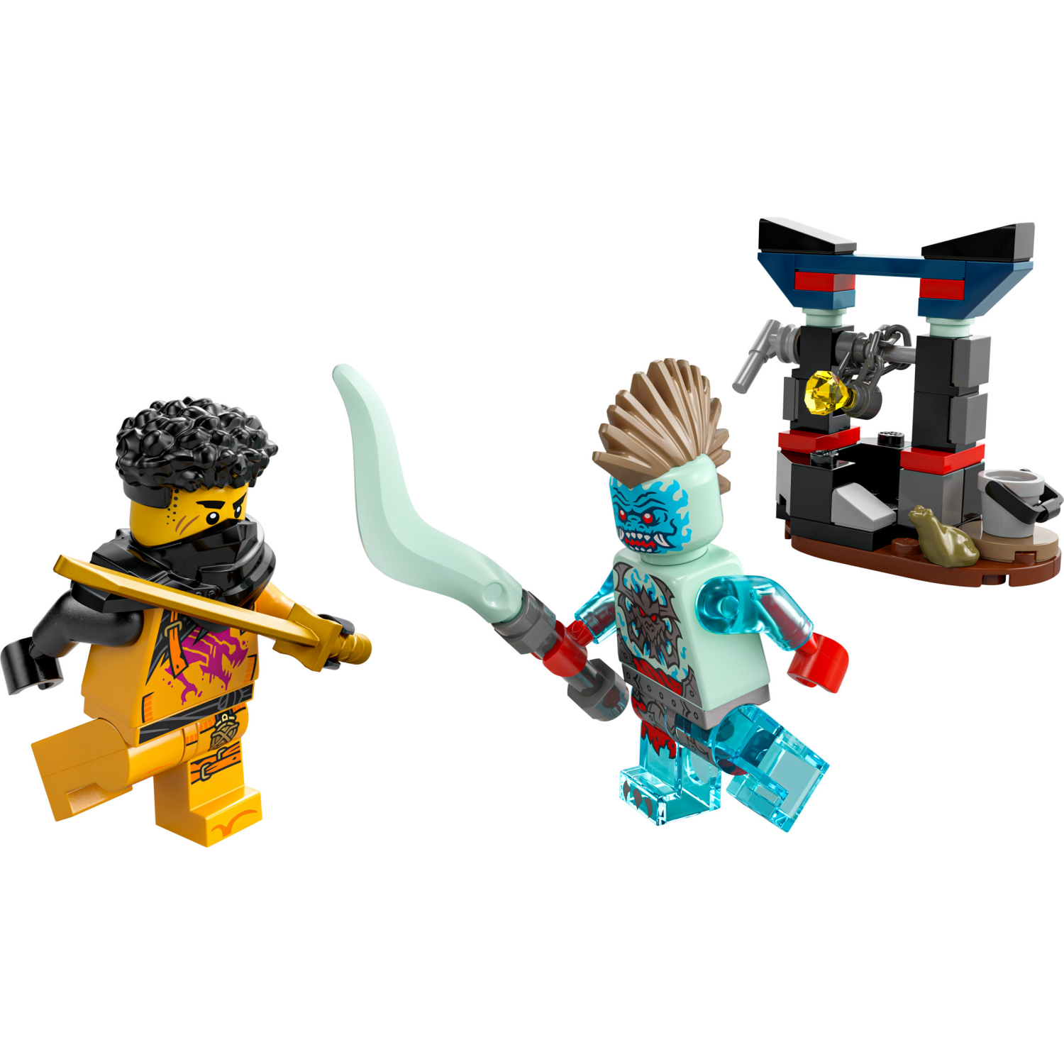 slide 2 of 5, LEGO NINJAGO Arin vs. Dragonian Battle Building Toy 30700, 1 ct