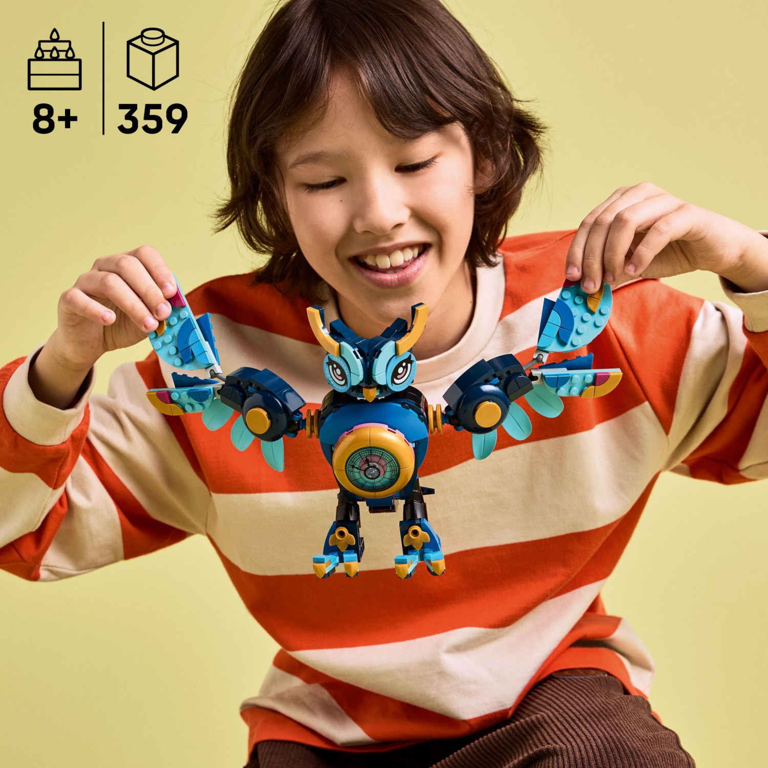 slide 2 of 6, LEGO DREAMZzz Zoeys Time Owl Building Toy 71494, 1 ct