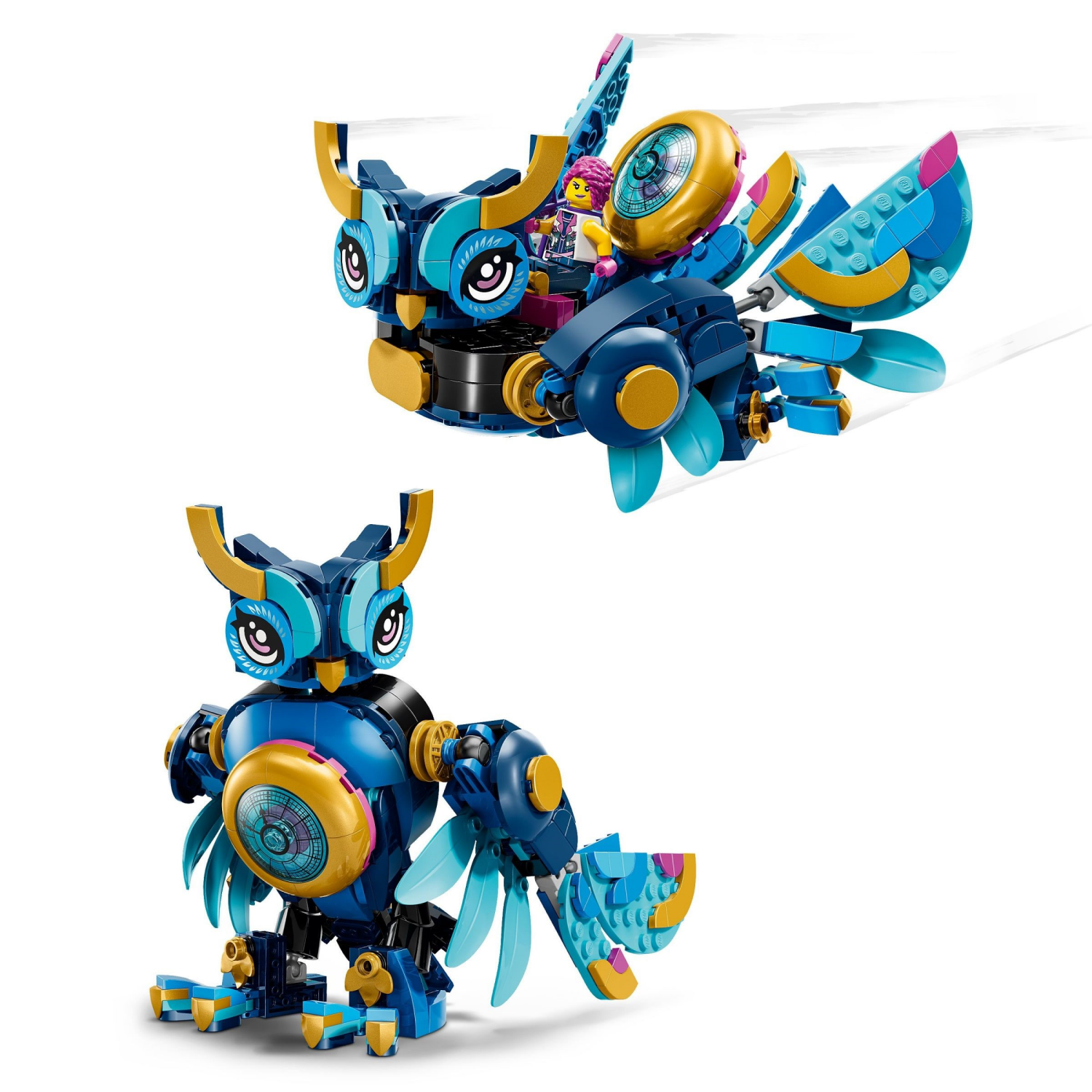 slide 3 of 6, LEGO DREAMZzz Zoeys Time Owl Building Toy 71494, 1 ct