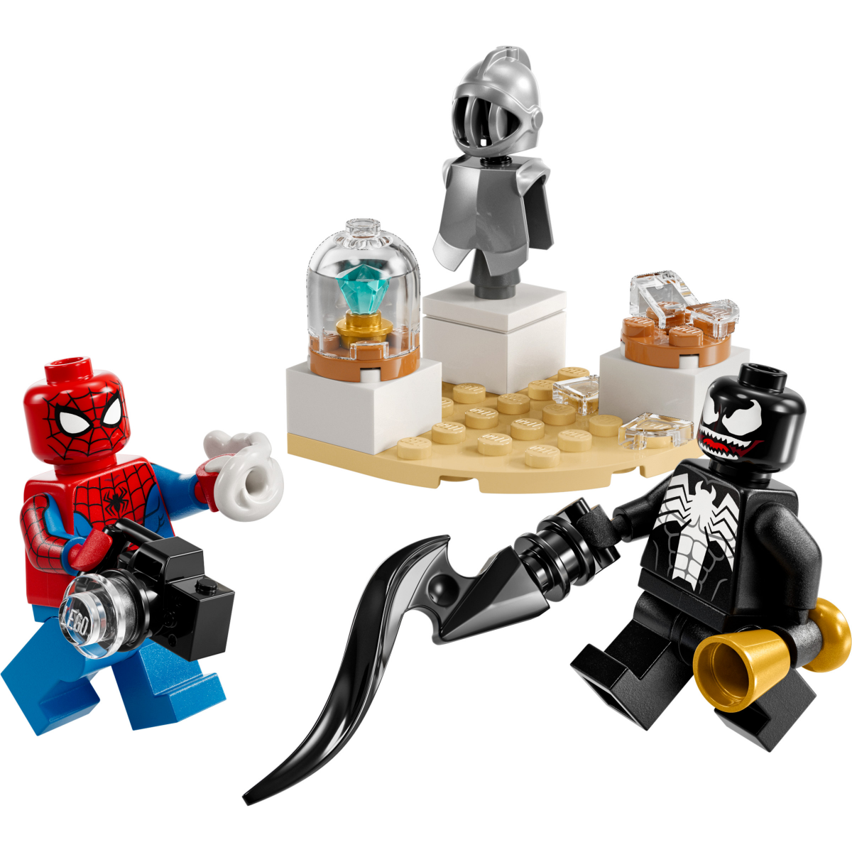slide 3 of 5, LEGO Marvel Venom's Museum Robbery Building Set 30707, 1 ct