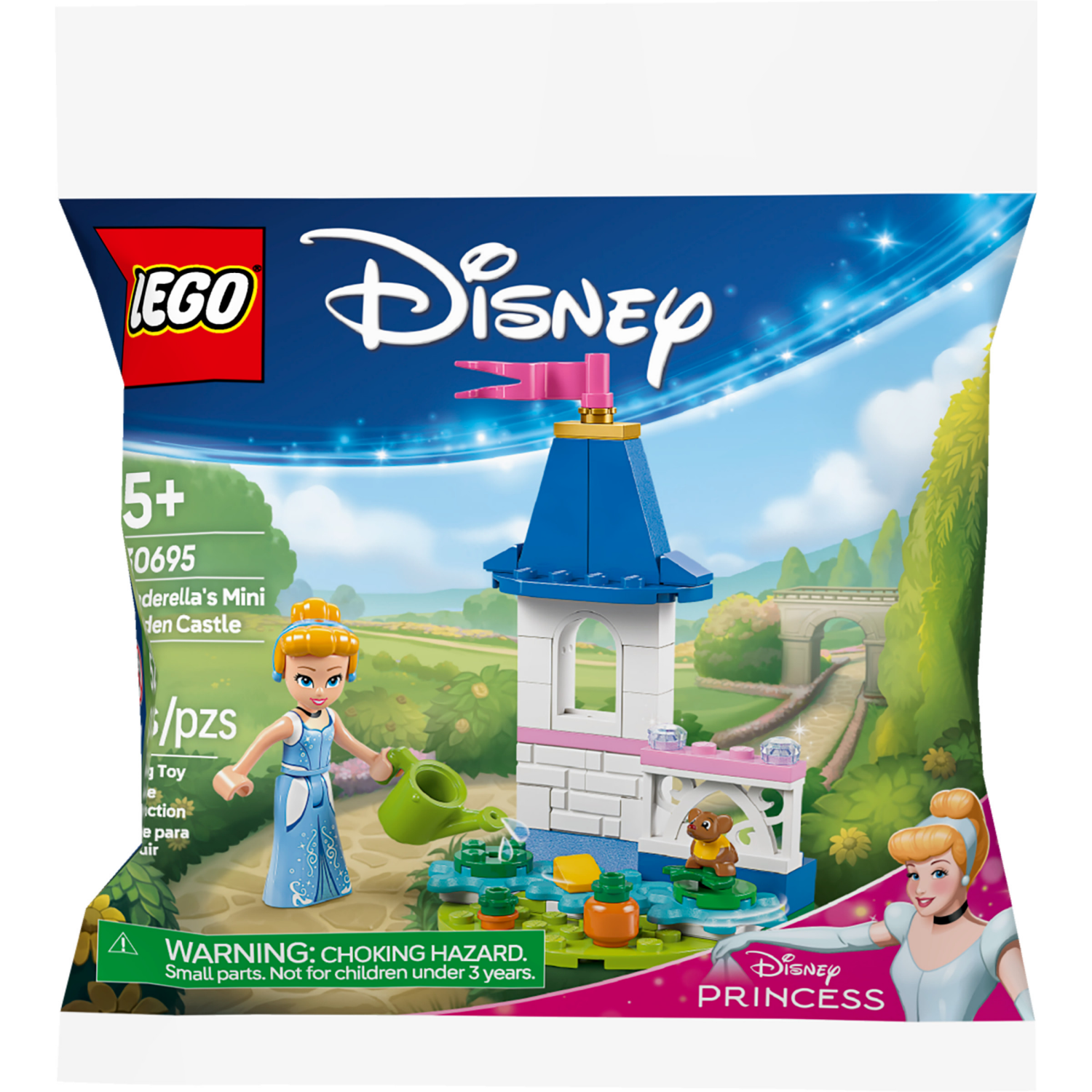 slide 3 of 4, LEGO Disney Princess Cinderella's Castle 30695, 1 ct