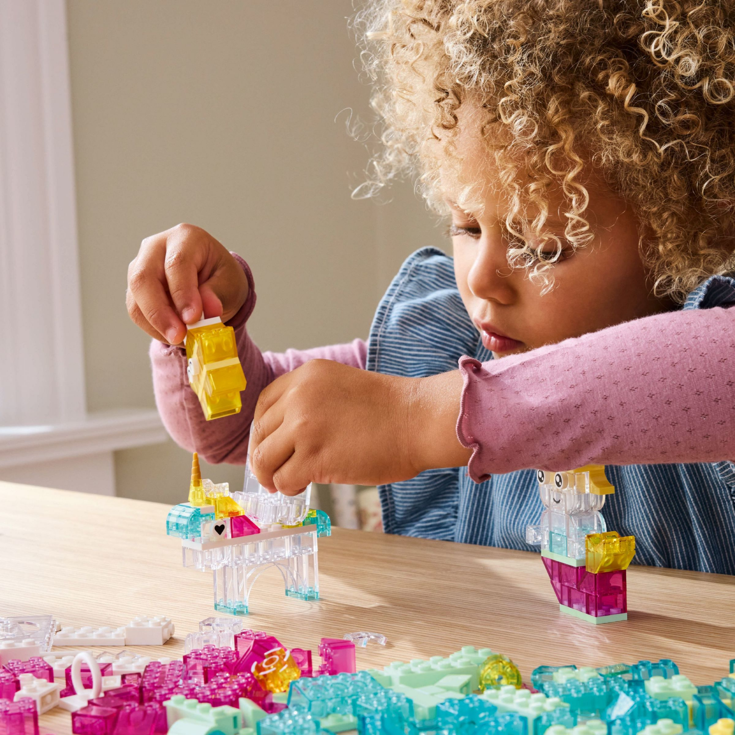 slide 4 of 6, LEGO Classic Magical Transparent Box Toy 11040, 1 ct