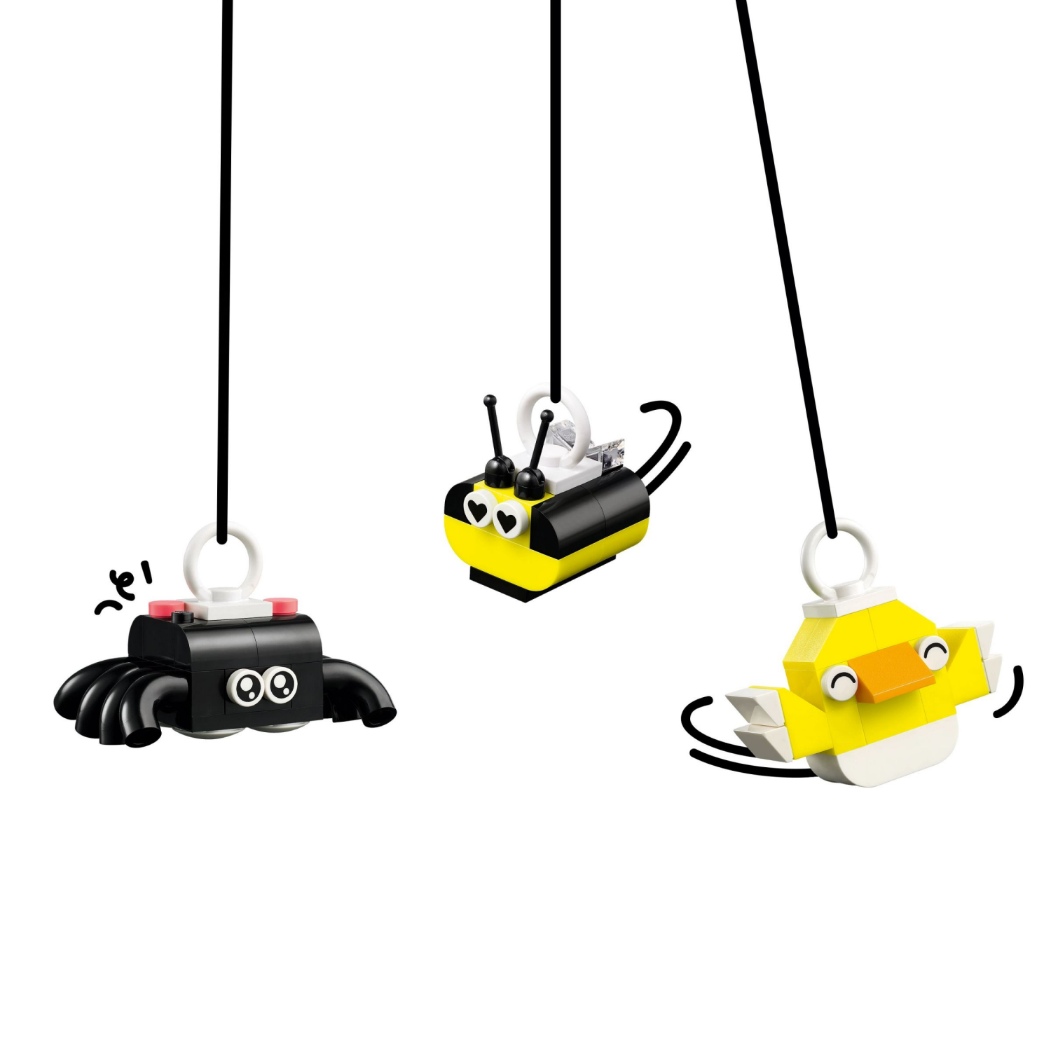 slide 3 of 6, LEGO Classic Creative Happy Box Building Toy Set 11042, 1 ct