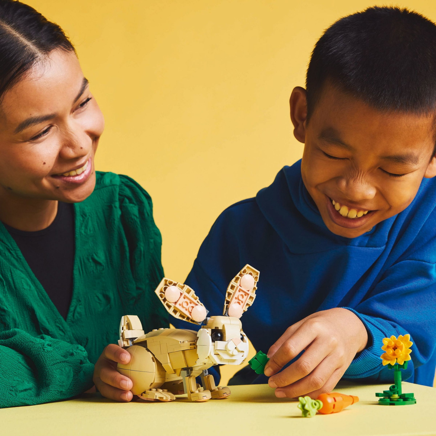 slide 5 of 6, LEGO Creator 3 in 1 Cute Bunny Building Toy Set 31162, 1 ct