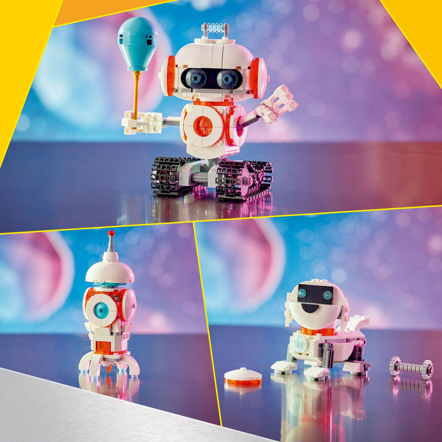 slide 3 of 6, LEGO Creator 3 in 1 Space Robot Building Toy 31164, 1 ct