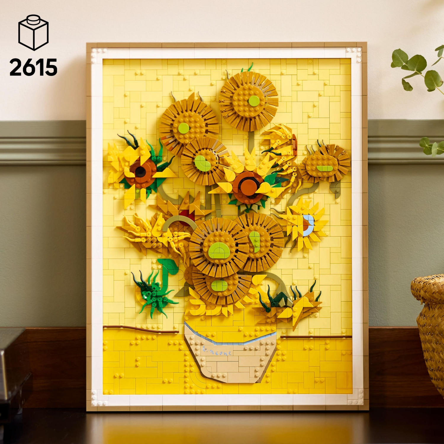 slide 2 of 6, LEGO Art Vincent van Gogh Sunflowers Building Set 31215, 1 ct