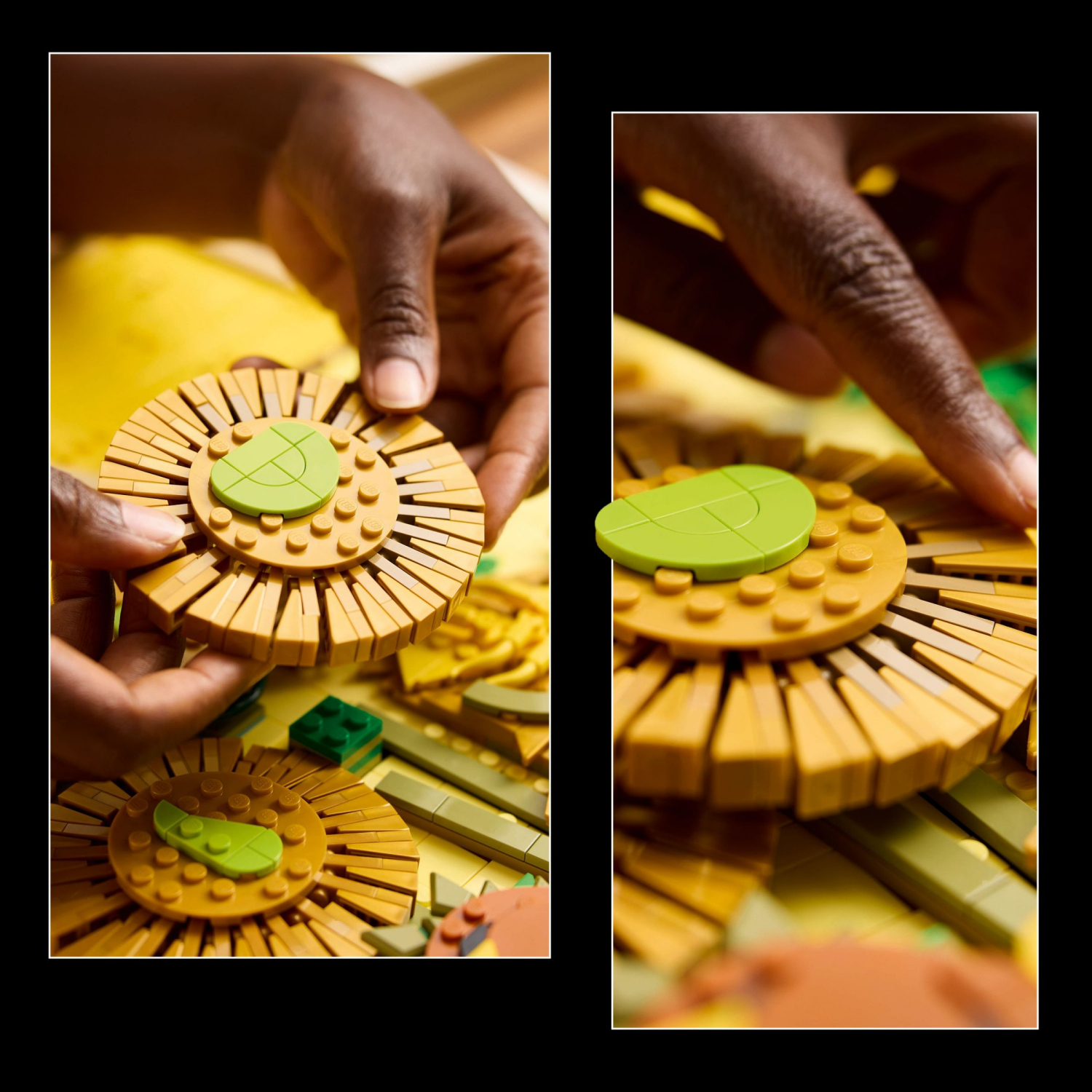 slide 4 of 6, LEGO Art Vincent van Gogh Sunflowers Building Set 31215, 1 ct