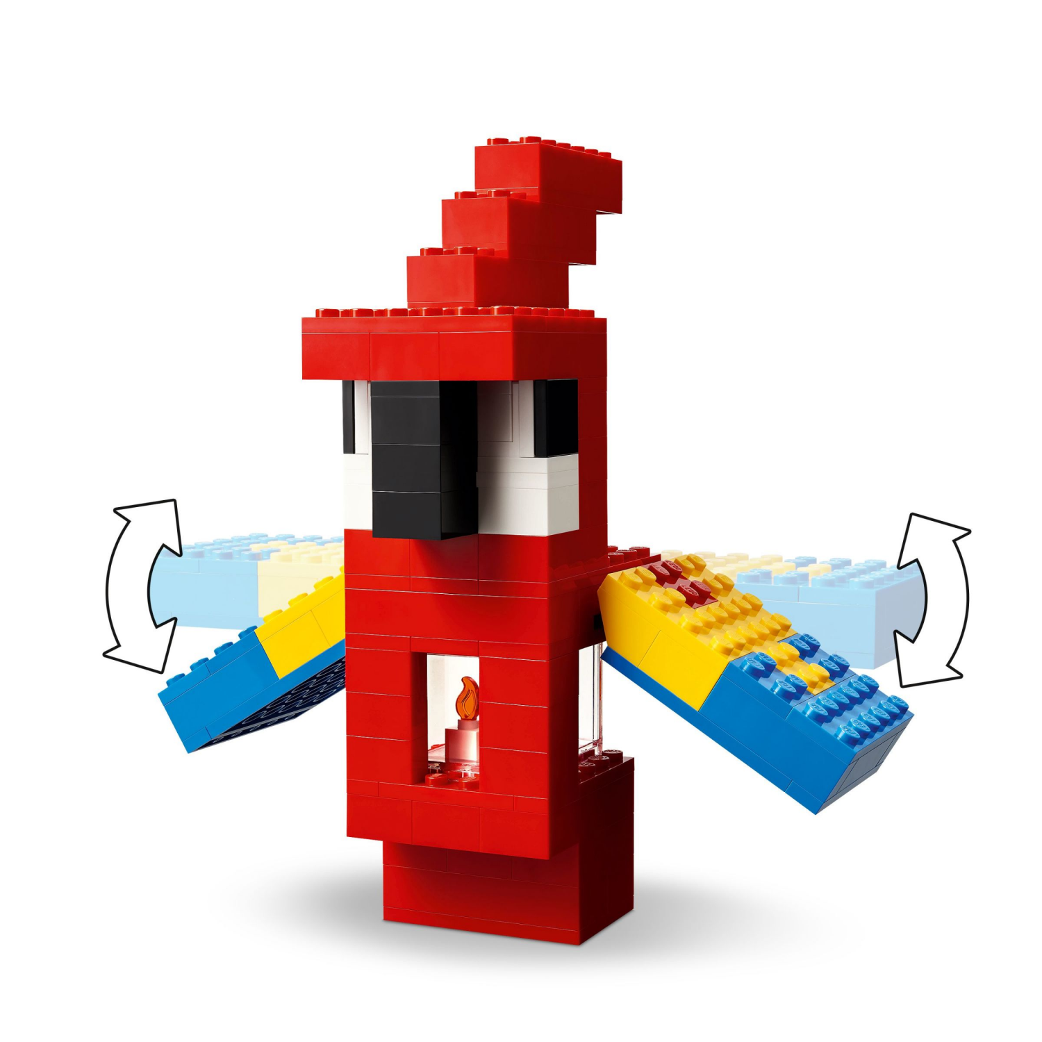 slide 3 of 6, LEGO Minecraft The Parrot Houses Building Toy 21282, 1 ct