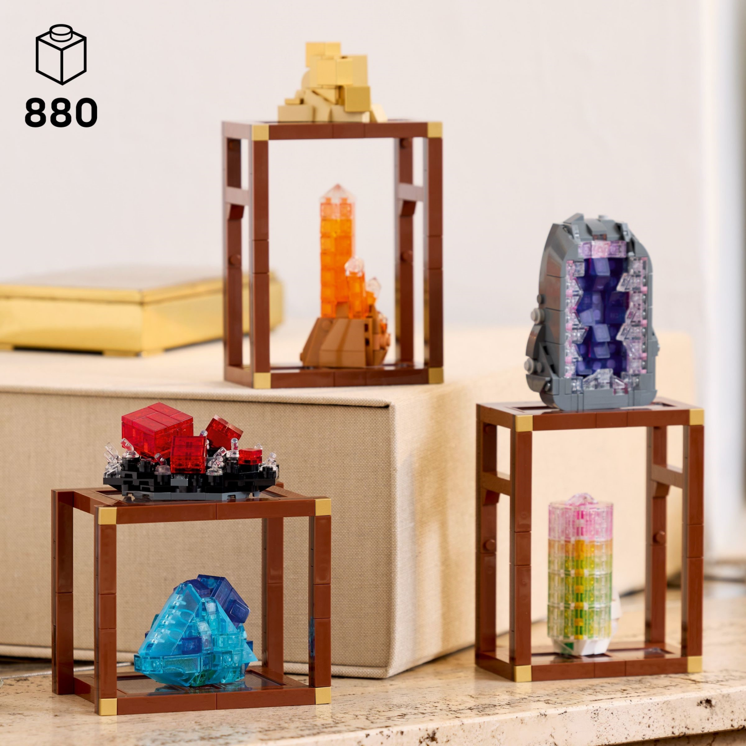 slide 2 of 6, LEGO Ideas Mineral Collection Building Set for Adults - 21362, 1 ct