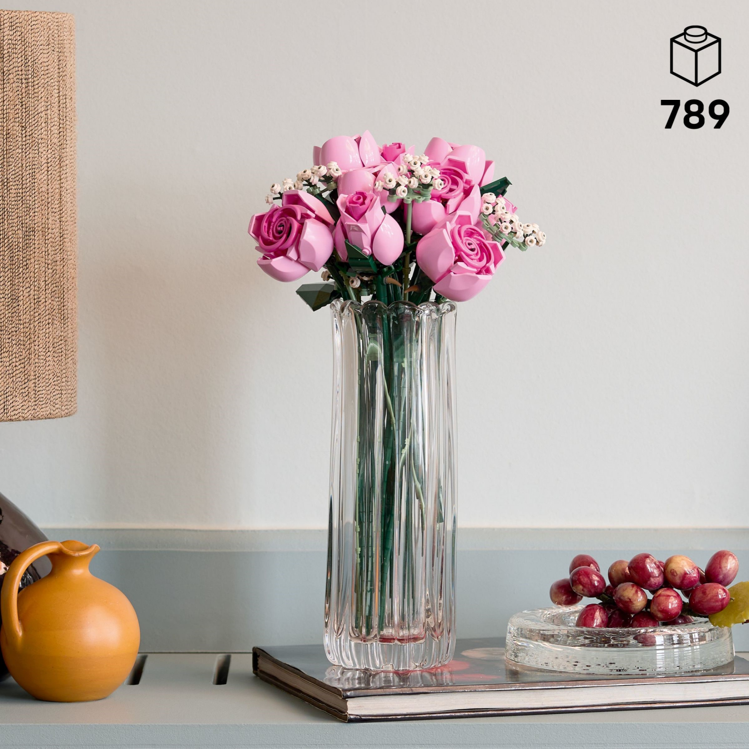 slide 2 of 7, LEGO Botanicals Bouquet of Pink Roses 10374, 1 ct