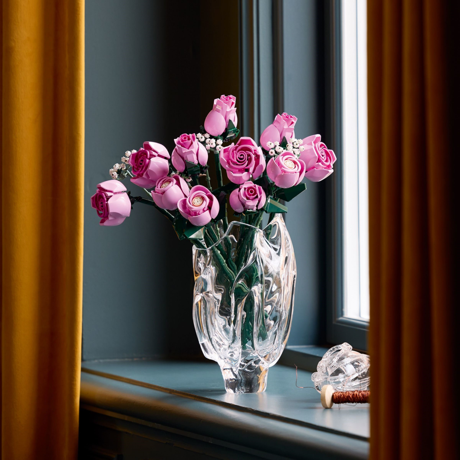 slide 7 of 7, LEGO Botanicals Bouquet of Pink Roses 10374, 1 ct