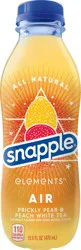 Snapple Elements Air Prickly Pear & Peach White Tea - 15.9 fl oz