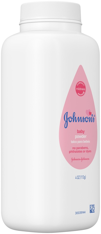 slide 2 of 4, Johnson's Baby Powder for Delicate Skin, Hypoallergenic and Free of Parabens, Phthalates, and Dyes for Baby Skin Care, 4 oz