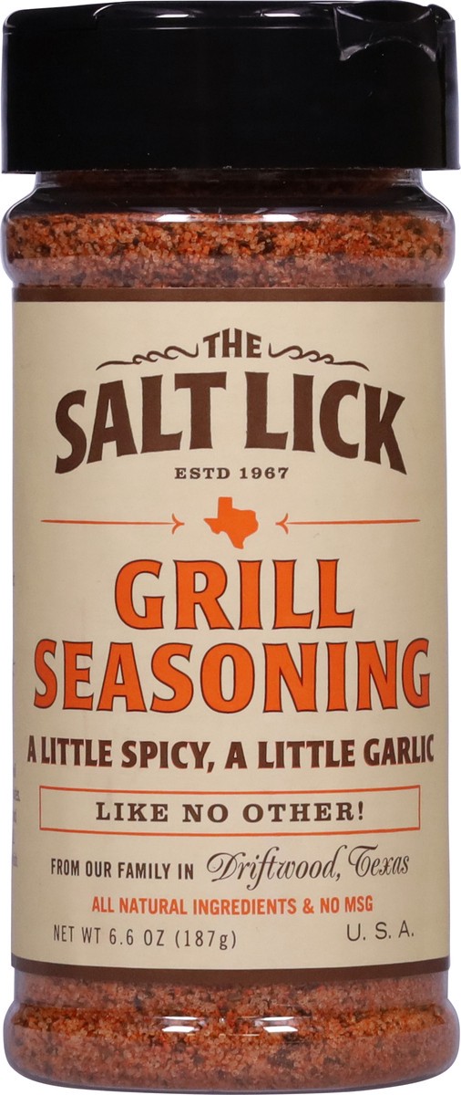 slide 4 of 13, The Salt Lick Grill Seasoning 6.6 oz, 6.6 oz