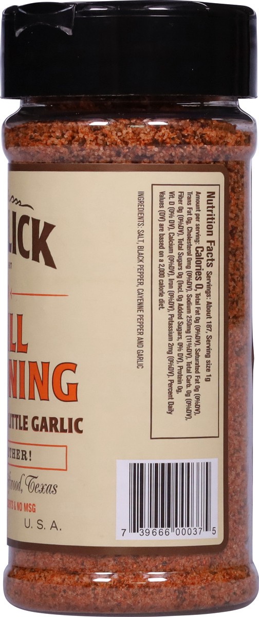 slide 13 of 13, The Salt Lick Grill Seasoning 6.6 oz, 6.6 oz