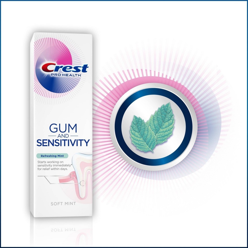 slide 4 of 8, Crest Pro-Health Gum And Sensitivity, Sensitive Toothpaste, Refreshing Mint, 4.1 Oz, 4.1 oz