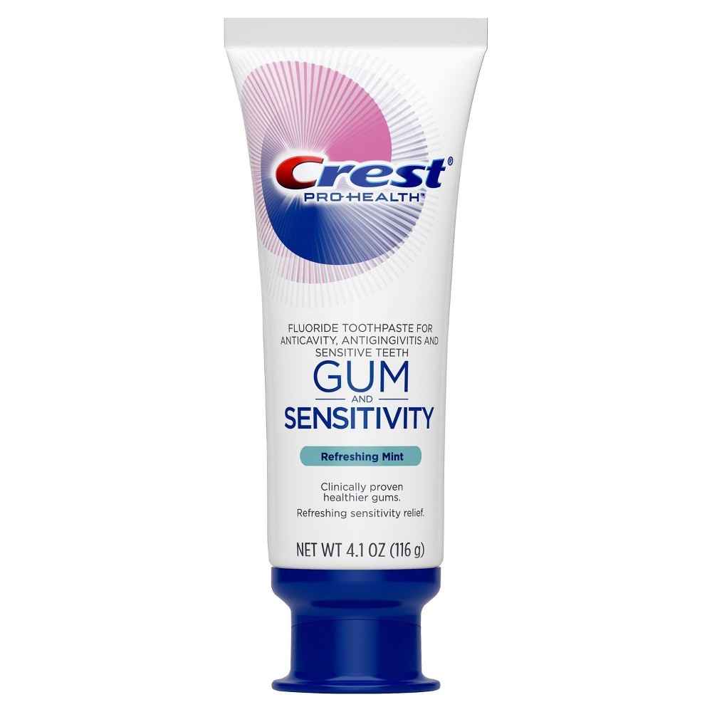 slide 7 of 8, Crest Pro-Health Gum And Sensitivity, Sensitive Toothpaste, Refreshing Mint, 4.1 Oz, 4.1 oz