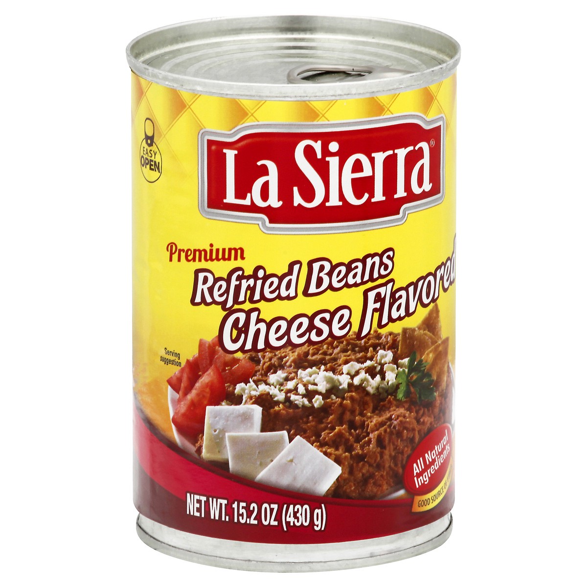 slide 4 of 9, La Sierra Premium Cheese Flavored Beans 15.2 oz, 15.2 oz