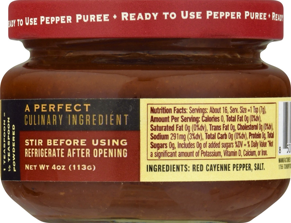 slide 10 of 13, Louisiana Pepper Exchange Cayenne Pepper Puree 4 oz, 4 oz