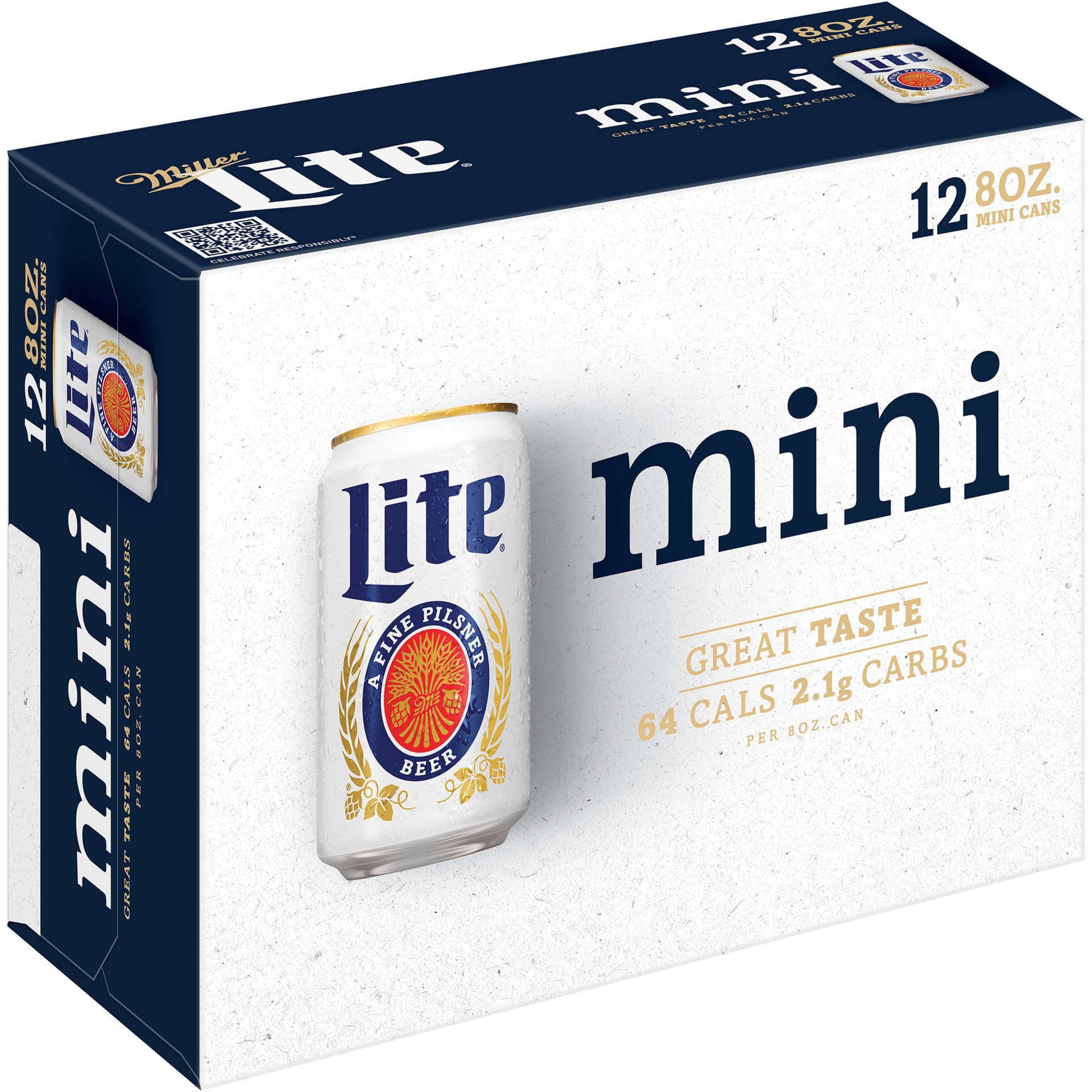 slide 3 of 5, Miller Lite Can, 12 ct; 8 oz