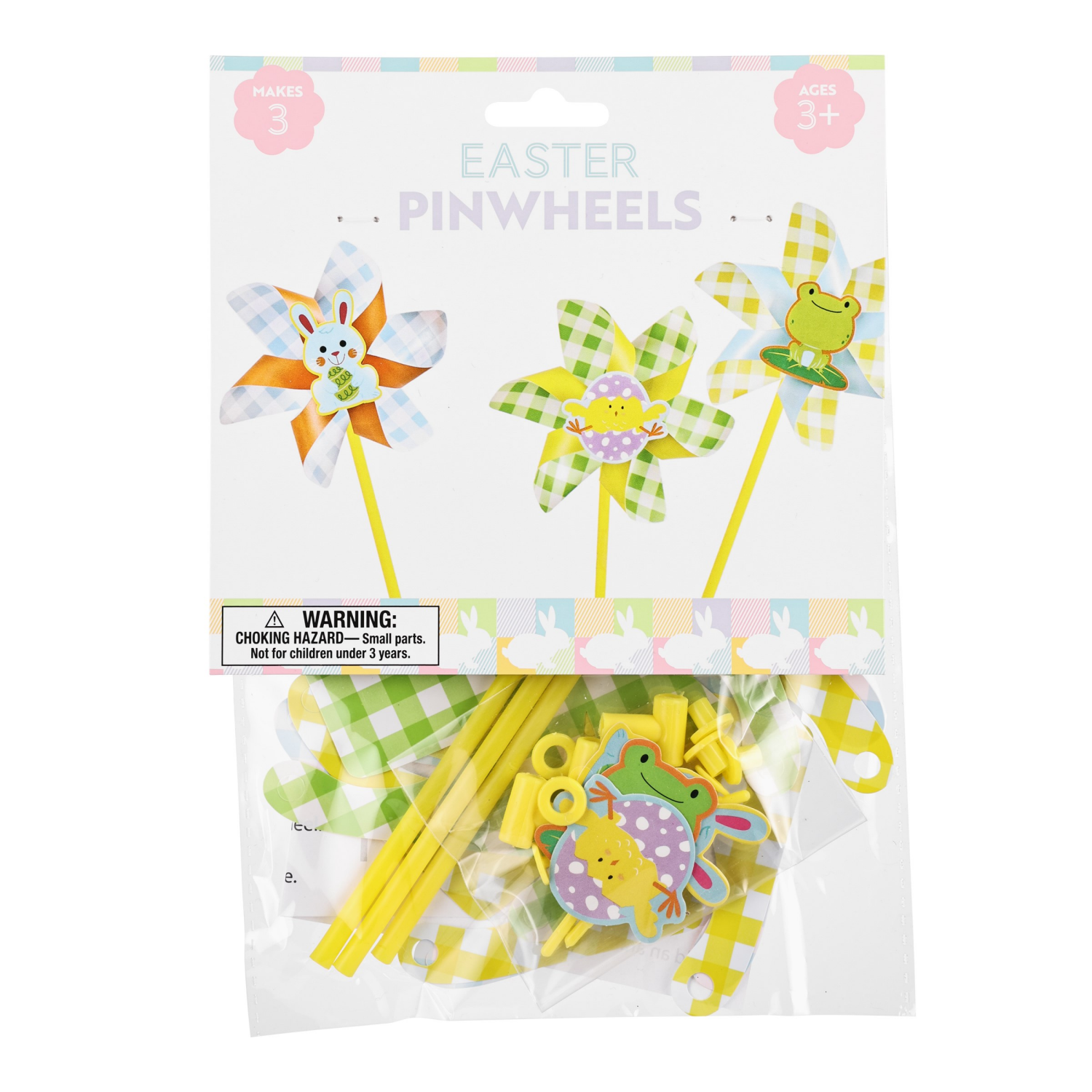 slide 1 of 3, Meijer Corporate Seasonal Easter Pinwheels, 5.5 in