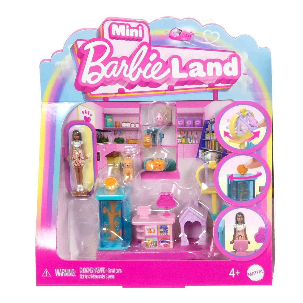slide 1 of 1, Mini Barbie Land Playset 1 - EA, 1 ct