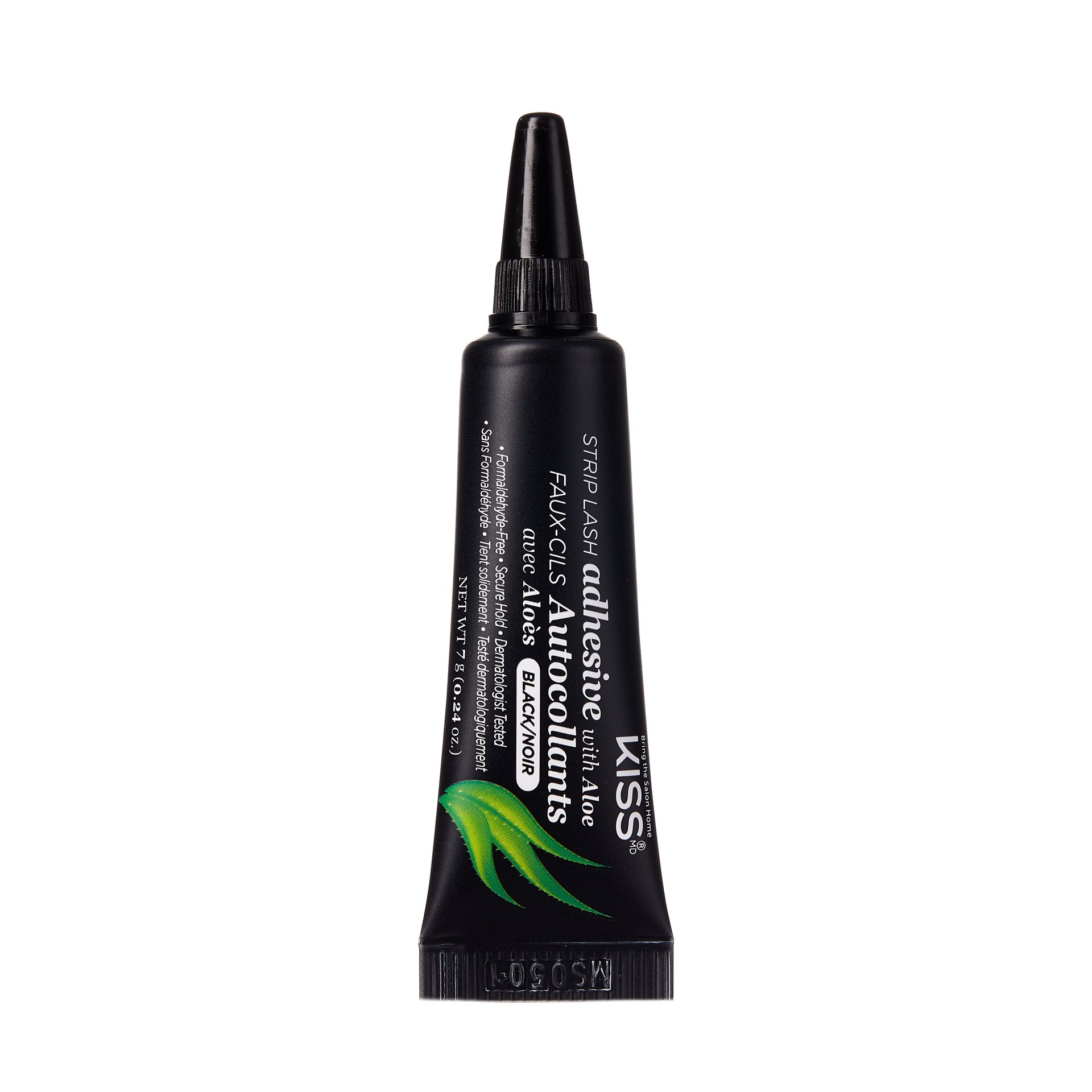 slide 5 of 5, KISS Ever EZ Aloe Vera Eyelash Adhesive, Latex Black, 1 ct