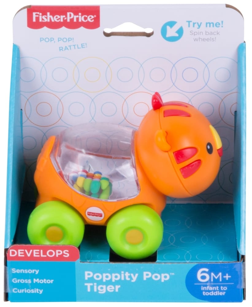 slide 1 of 1, Fisher-Price Poppity Pop Tiger, 1 ct