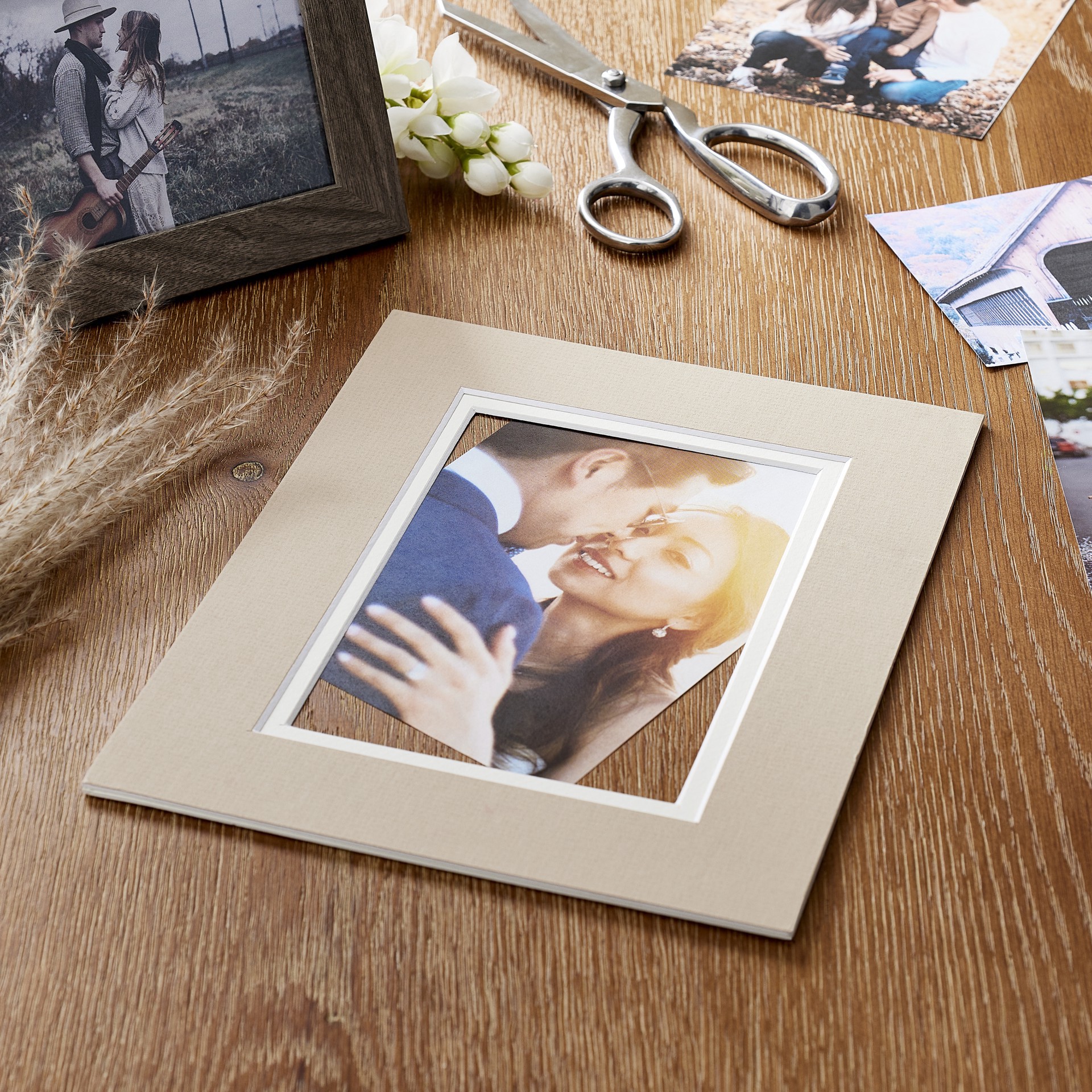 slide 2 of 2, 8" X 10" Double Mat By Studio Decor, 5" X 7" Opening, 8 in x 10 in