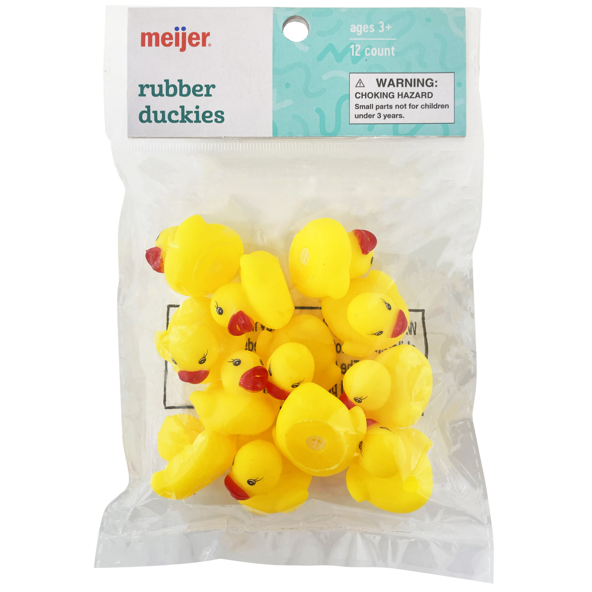 slide 1 of 1, Meijer Mini Rubber Duckies, 12 ct