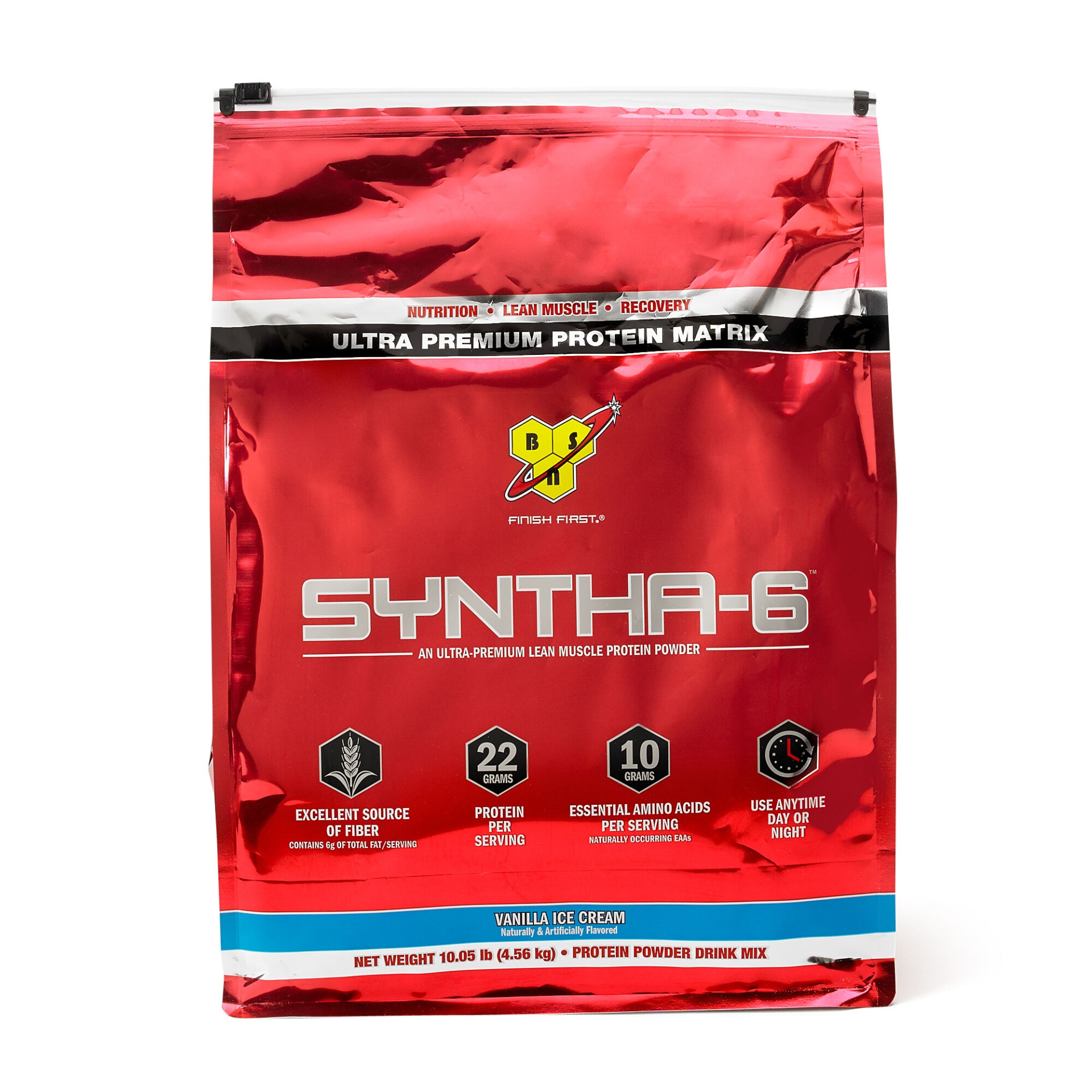 slide 1 of 1, BSN Syntha-6 Ultra-Premium Protein Powder Vanilla Ice Cream, 10.05 lb