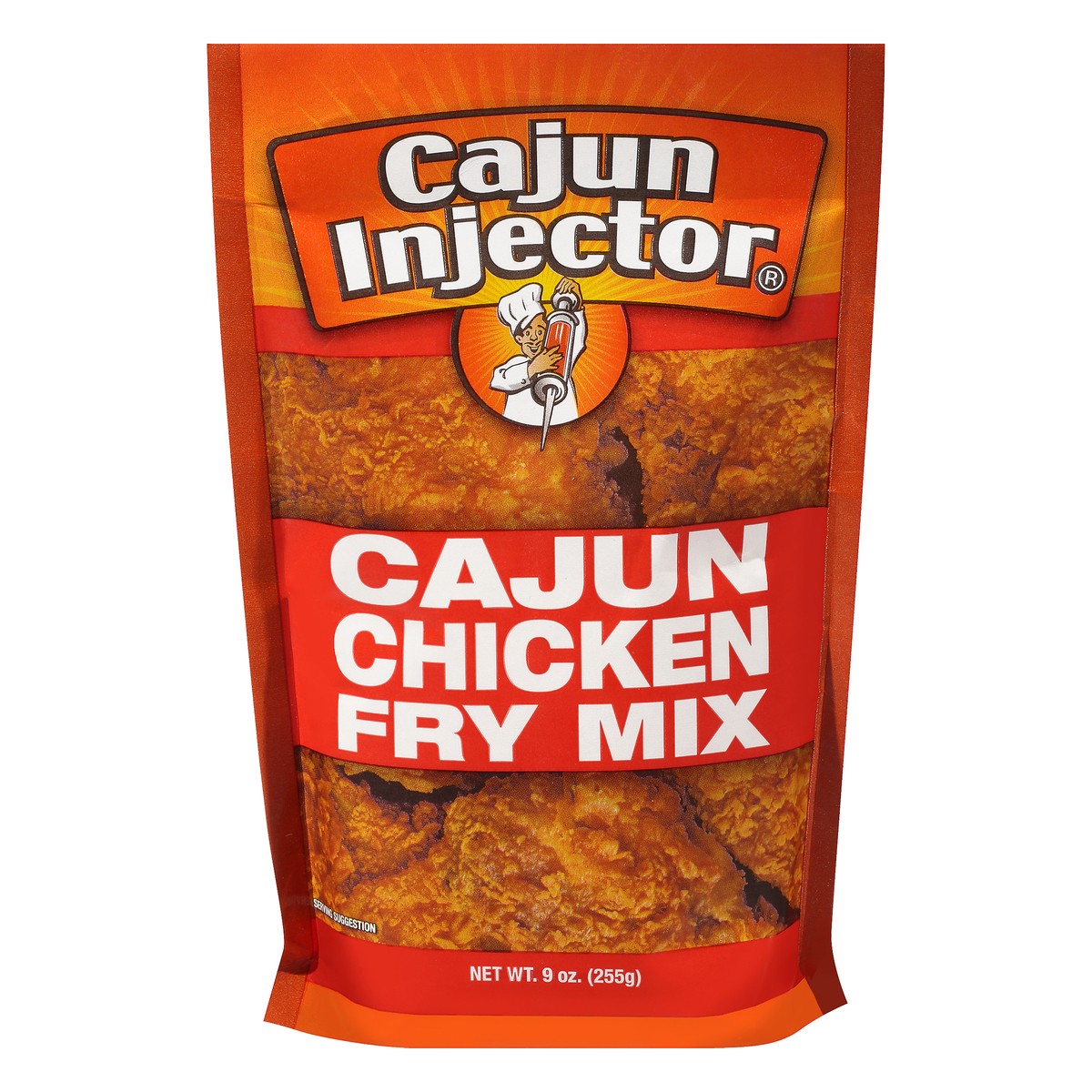 slide 1 of 8, Cajun Injector Fry Mix, Cajun Chicken, 9 oz