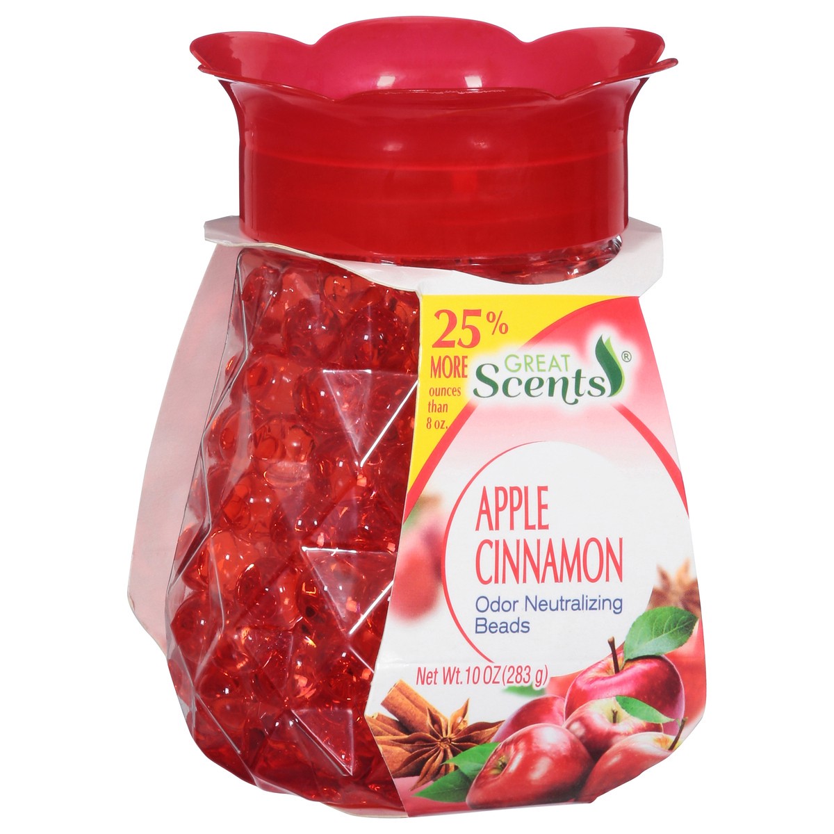 slide 7 of 9, Great Scents Home Select Apple Cinnamon Air Freshn Pearl Bead, 10 oz