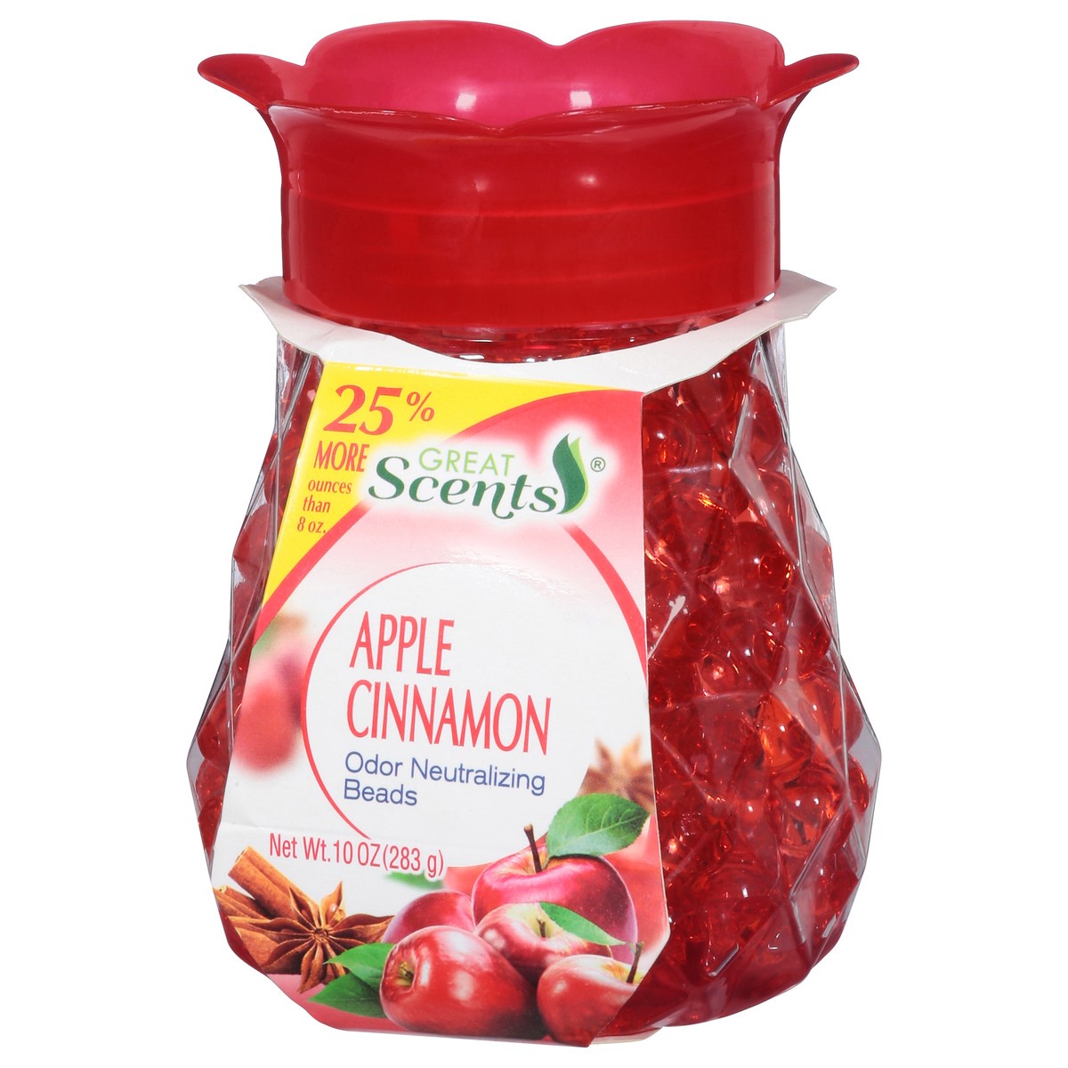 slide 8 of 9, Great Scents Home Select Apple Cinnamon Air Freshn Pearl Bead, 10 oz