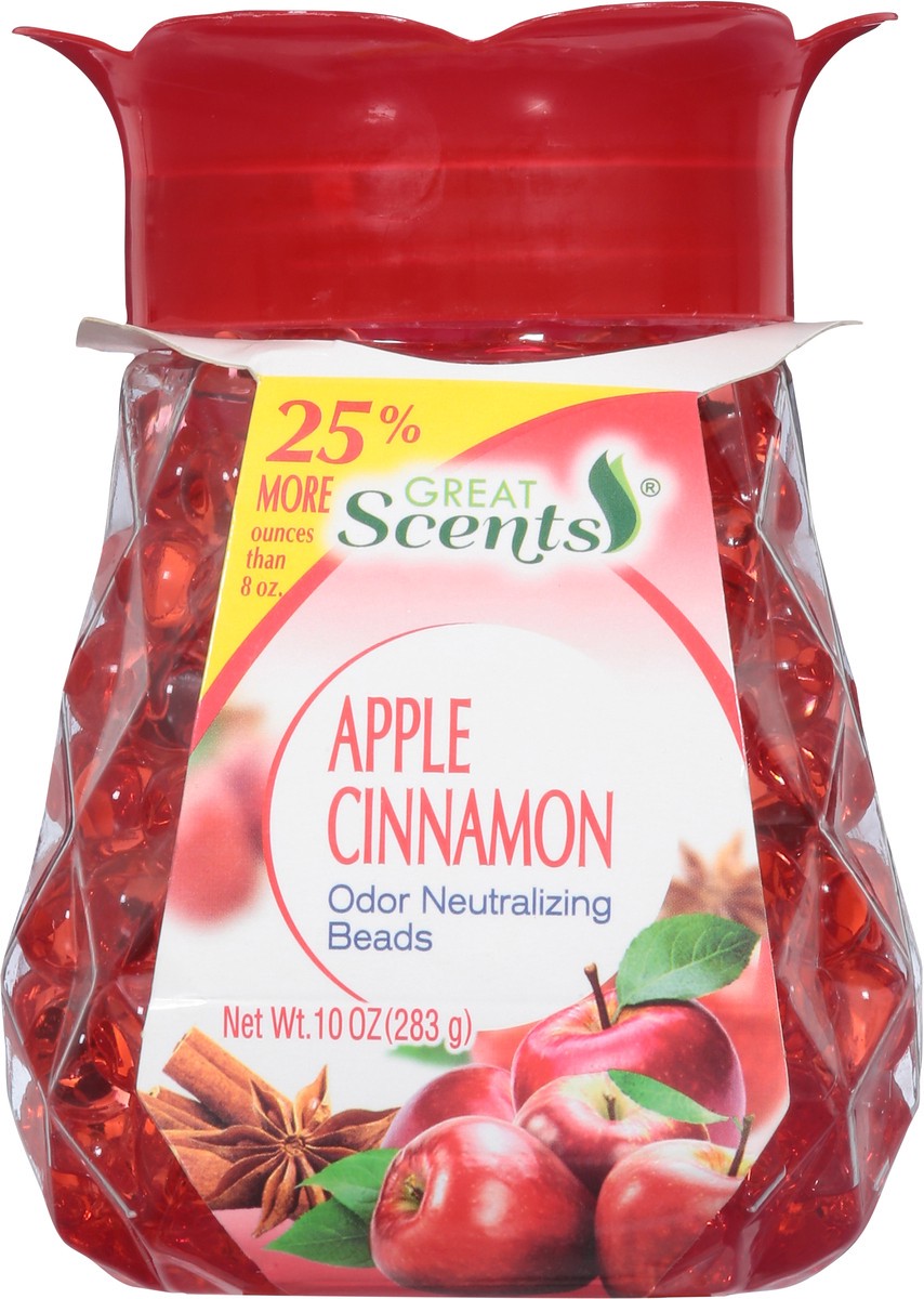 slide 3 of 9, Great Scents Home Select Apple Cinnamon Air Freshn Pearl Bead, 10 oz