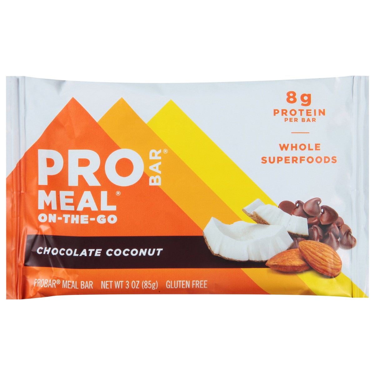 slide 1 of 1, ProBar Chocolate Coconut Bar, 3 oz