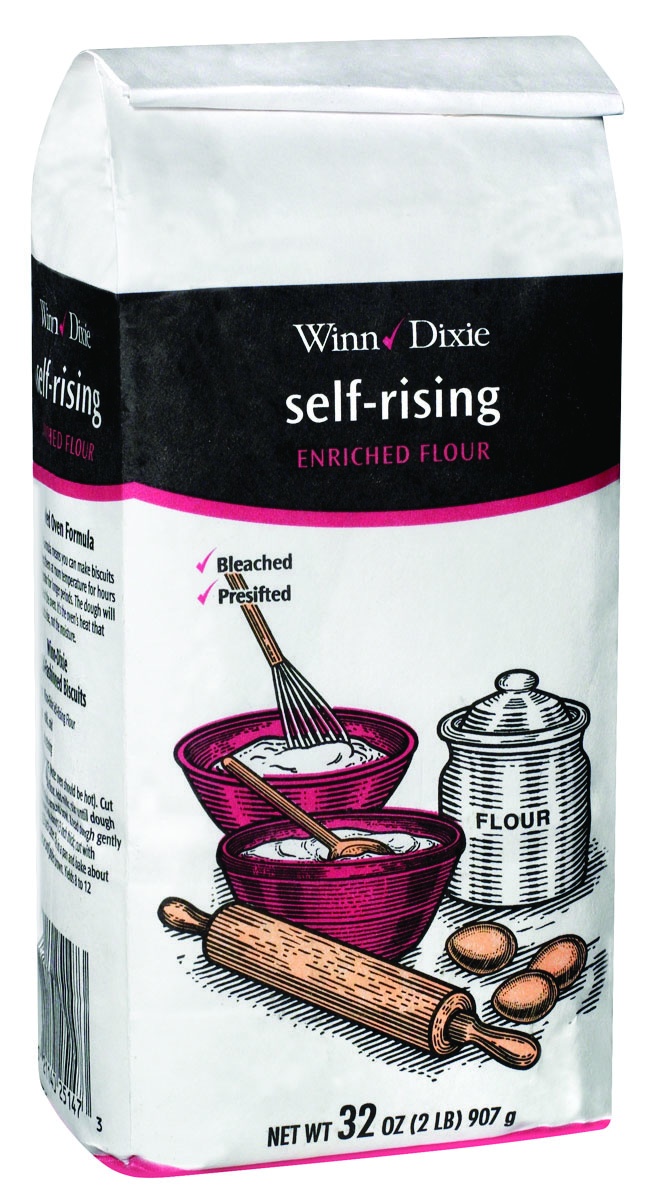 slide 1 of 1, Winn-Dixie Self Rising Flour, 2 lb