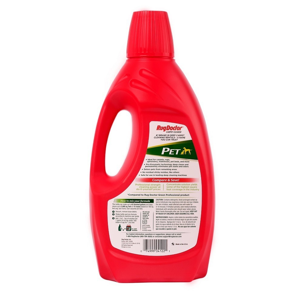 slide 2 of 4, Rug Doctor Pure Power Pet Carpet Cleaner, 64 fl oz