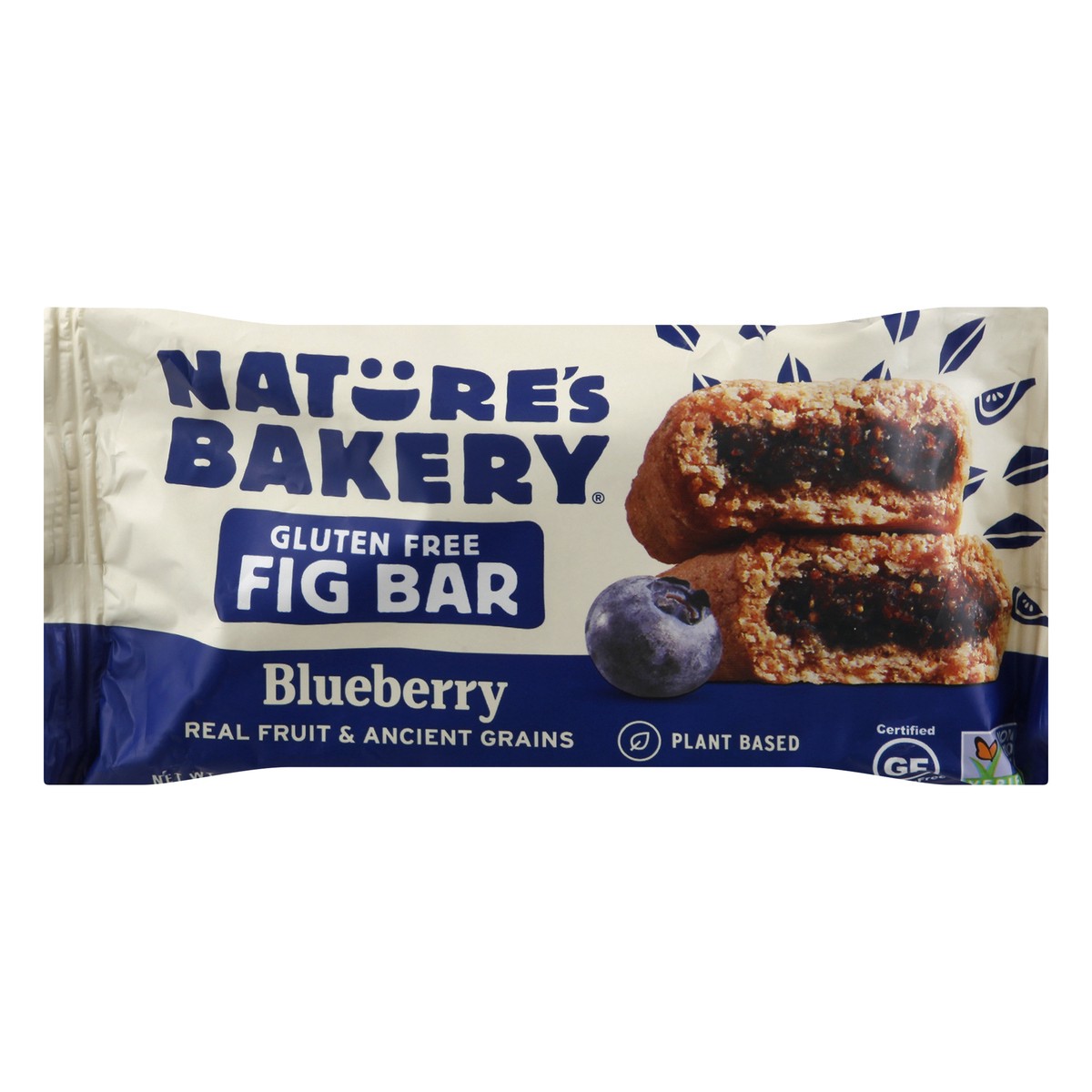 slide 1 of 12, Nature's Bakery Gluten Free Bars Fig Blueberry, 2 oz