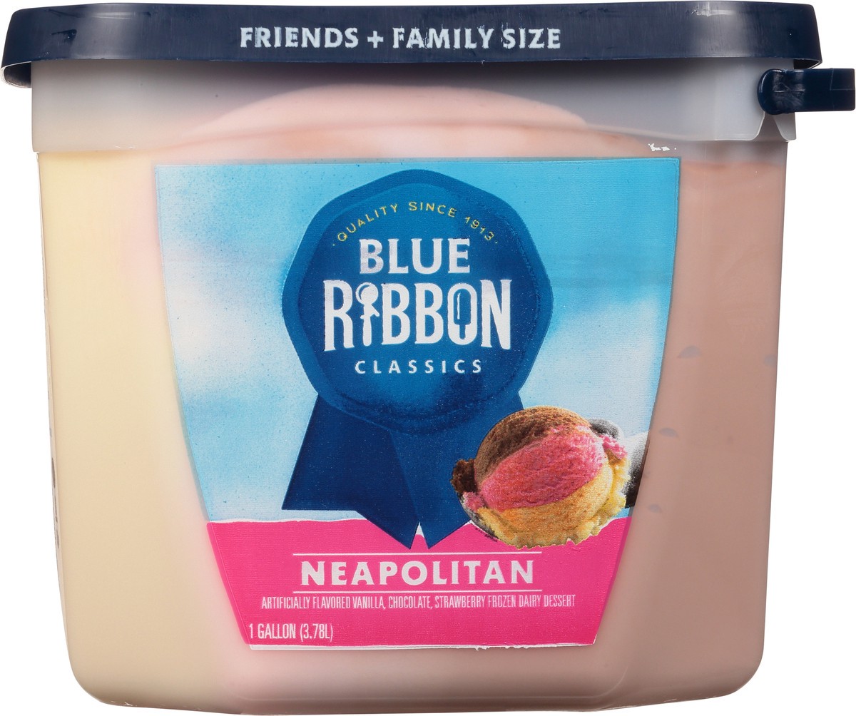 slide 4 of 10, Blue Ribbon Classics Neapolitan Frozen Dessert Pail, 128 fl oz, 128 fl oz