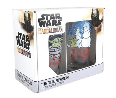 Star Wars 16-Oz. Grogu 2-Piece Pint Glass Set