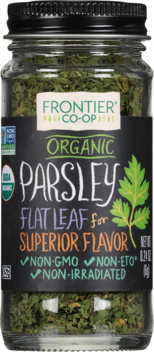 slide 4 of 10, Frontier Herb Frontier Co-op Parsley Flakes, 0.24 oz