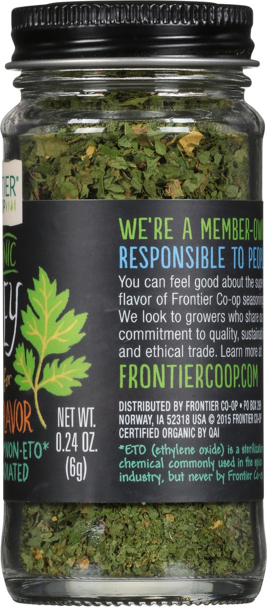 slide 9 of 10, Frontier Herb Frontier Co-op Parsley Flakes, 0.24 oz