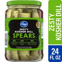 Kroger Zesty Kosher Dill Spears