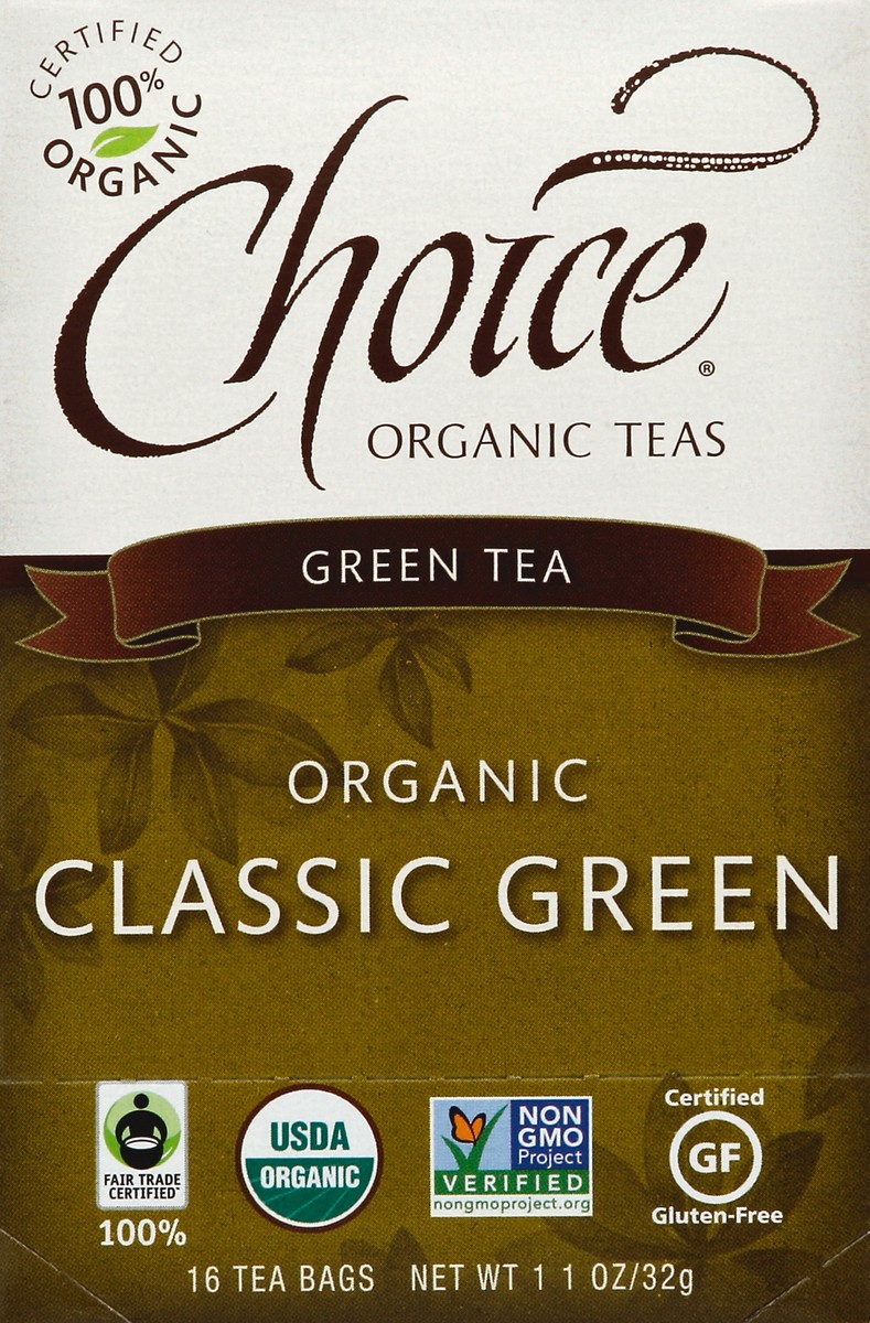 slide 2 of 4, Choice Organic Teas Green Tea - 16 ct, 16 ct