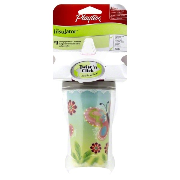 slide 1 of 7, Playtex Insulated 9Oz Sport Cup, 1 ct