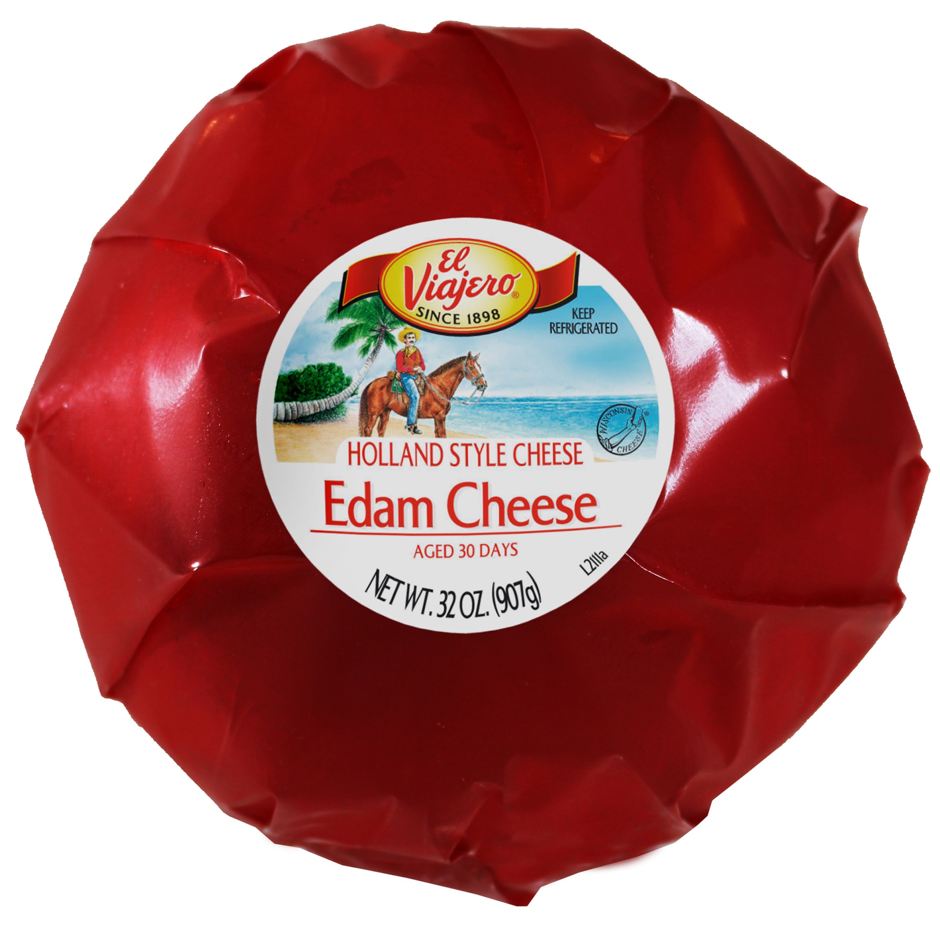 slide 1 of 1, El Viajero Edam Cheese, 